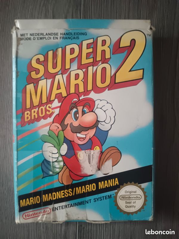 Super Mario bros 2 nintendo NES (image 1)