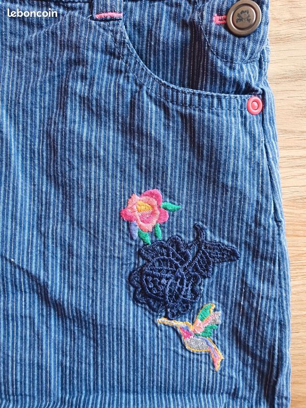 Robe courte salopette Orchestra taille 4 ans (image 3)