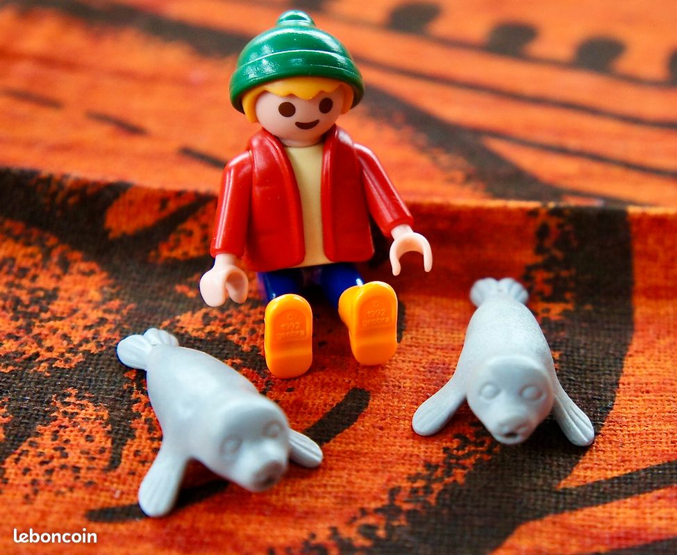 Enfant deux phoques Playmobil 4660 (image 1)