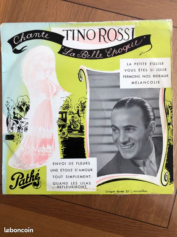 Tino Rossi « La belle époque » 33 tours (image 1)