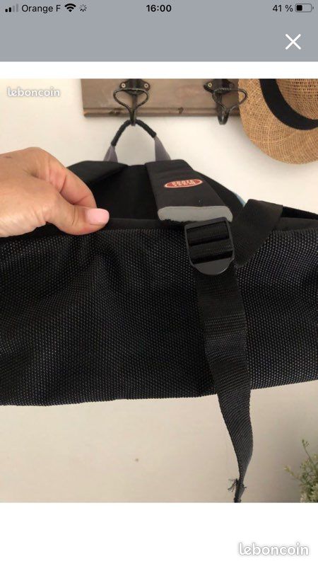 Sac à dos bleu, poivre blanc (image 5)