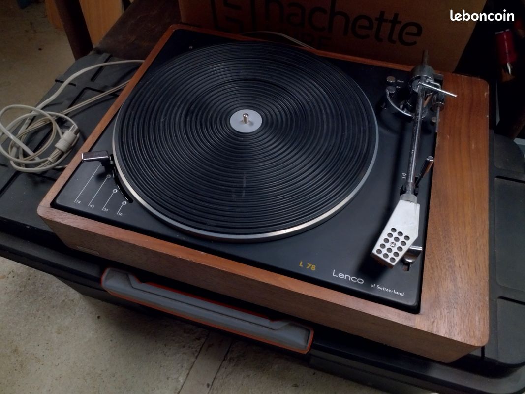 4 Pieds Amortisseurs Pour Platine Vinyle Lenco L78 - Occasion (usés)