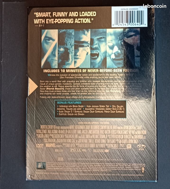 Comics X-MEN avec un DVD Marvel (image 8)