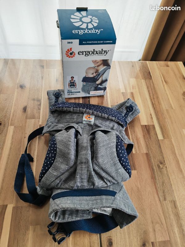 Porte-bébé Ergobaby 360 Carrier + coussin en option (image 1)