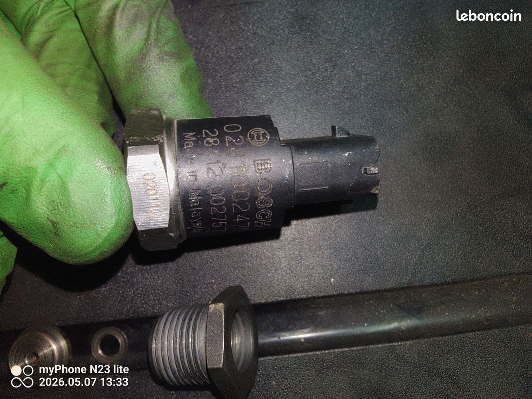Capteur de pression rampe carburant bmw ref 0281002475 (image 3)