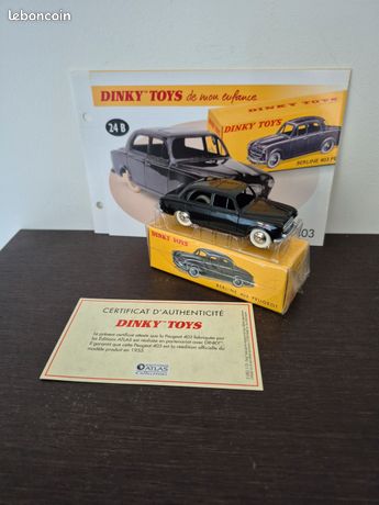 Dinky Toys Peugeot 403 échelle 1 43 Meccano France restaurée (D