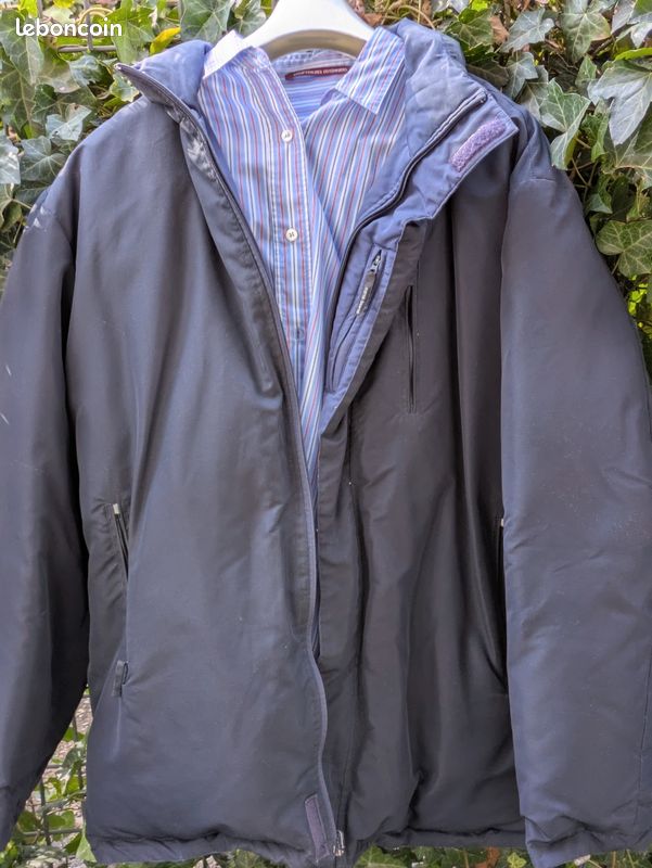 Blanc Bleu veste ski taille XXL (image 1)