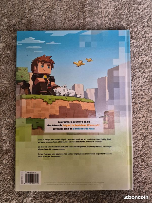 BD Minecraft le mystère des pastèques perdues Frigiel et Fluffy (image 2)