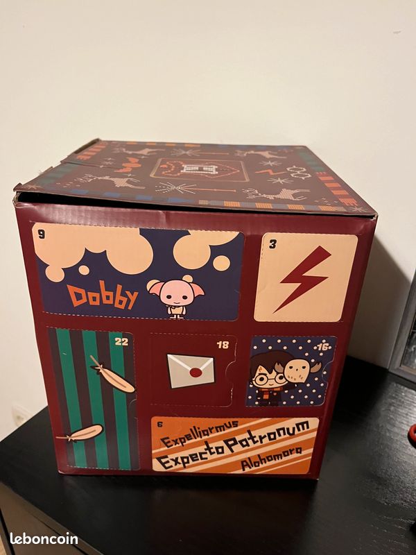 Boite cube harry potter calendrier de l'avent (image 4)