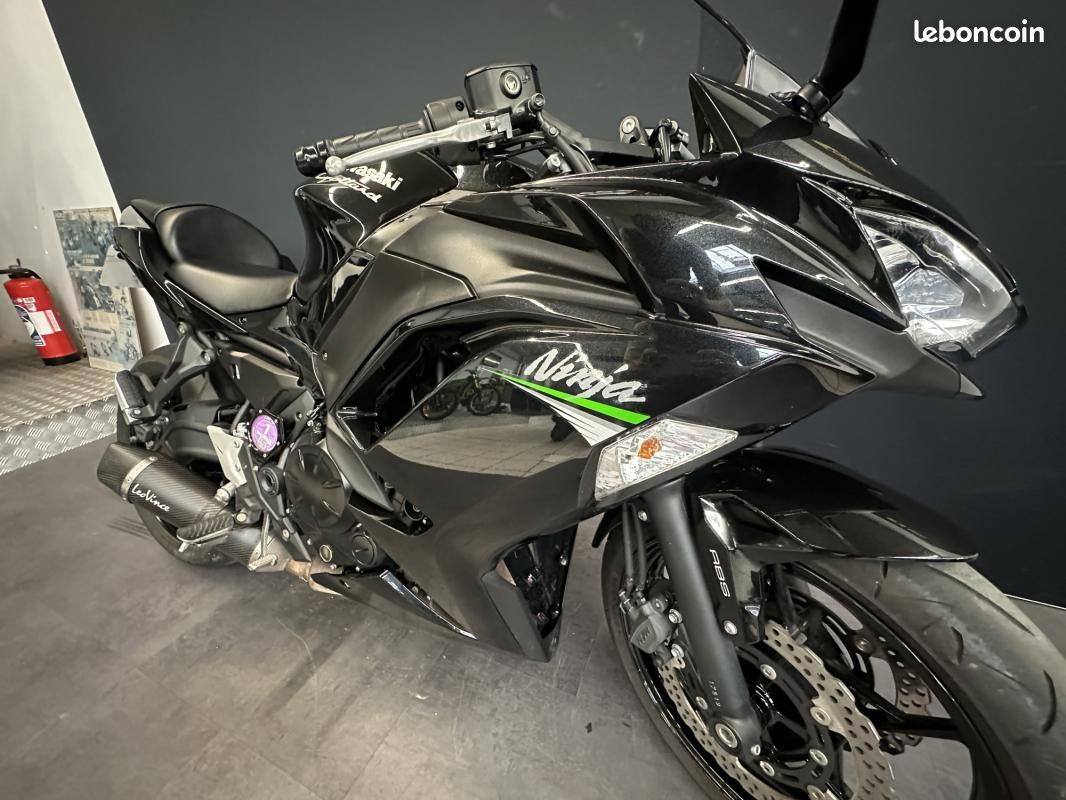 Kawasaki NINJA 650 BRIDÉE A2 REVISEE & GARANTIE 12 MOIS (image 4)