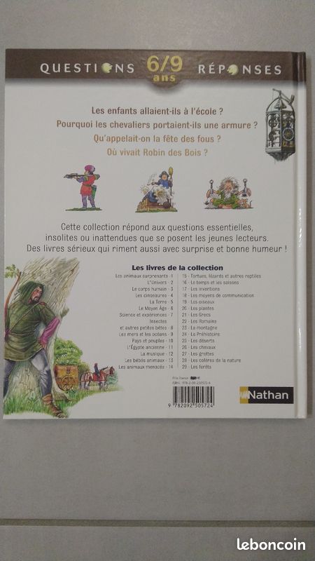 Livre le moyen-âge ou quand comment État NEUF (image 2)