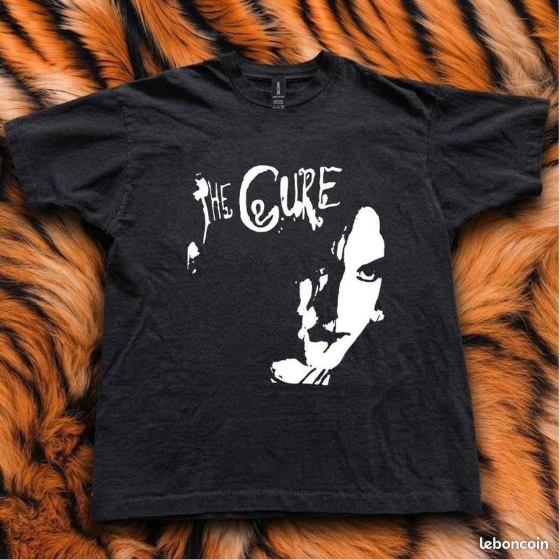 The Cure black t-shirt (image 1)