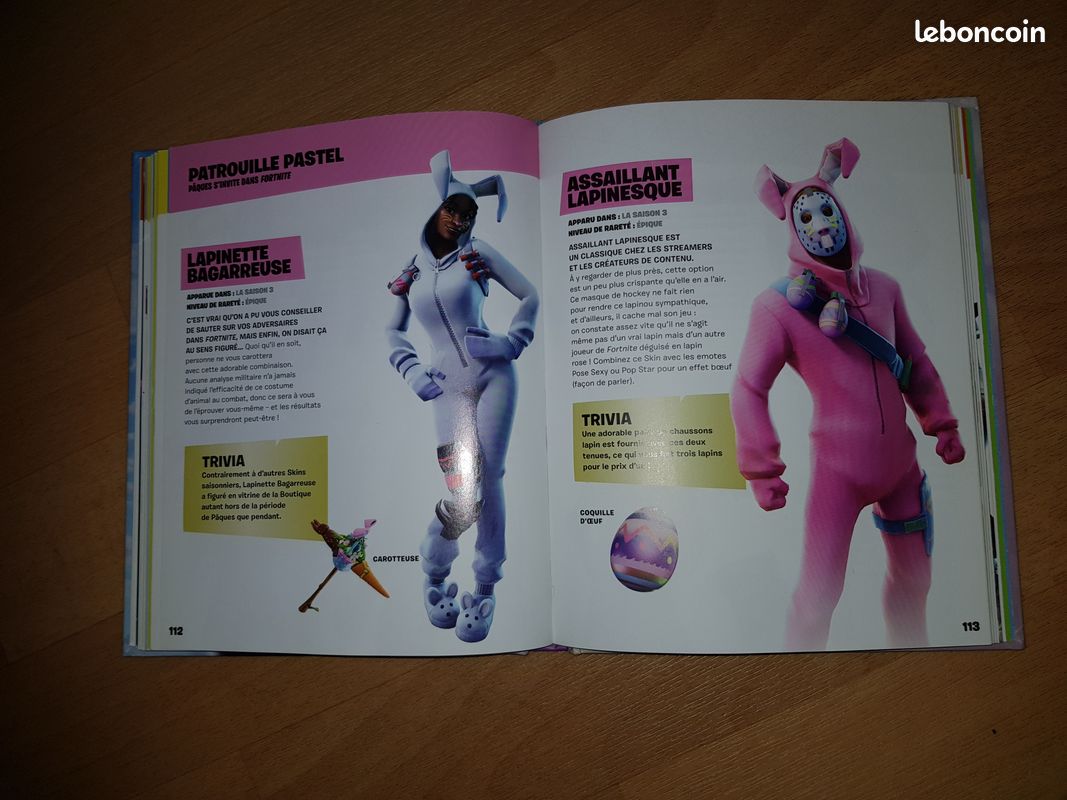 FORTNITE Guide officiel des skins Livres