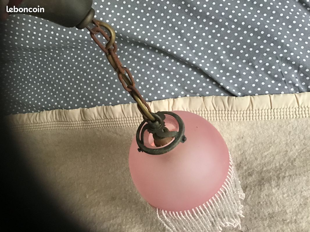 Plafonnier moderne métal et verre boule Solna