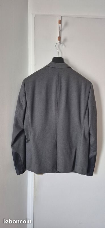 Blazer Homme Armand Thiery Taille 62 - Bleu Marine - Occasion Très Bon état - Veste De Costume Classique