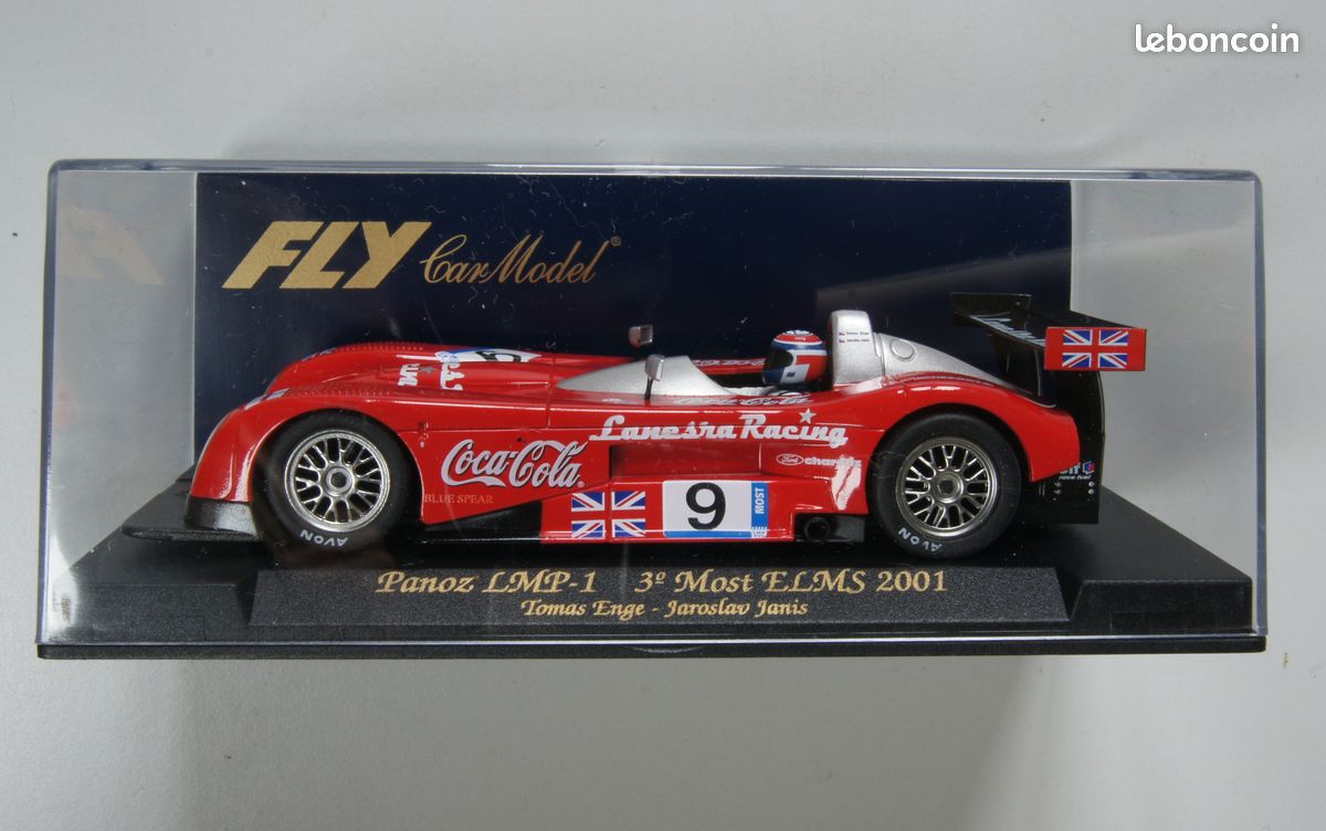 Slot Car 1/32 FLY – Panoz LMP1 #11 Le Mans 1999 – F06101 – Occasion état Neuf