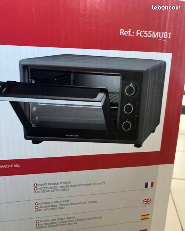 BRANDT four posable FC55MUB1 55L (image 3)