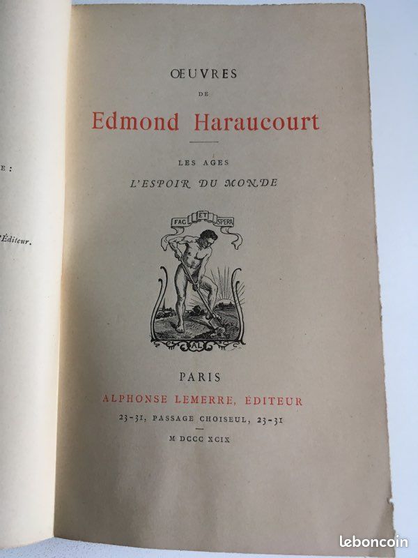 Edit. Librairie Alphonse Lemerre (image 8)
