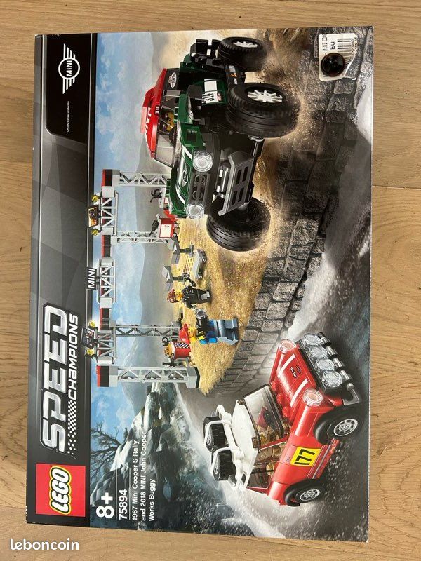 Lego 75894 mini Cooper speed champion Jeux Jouets