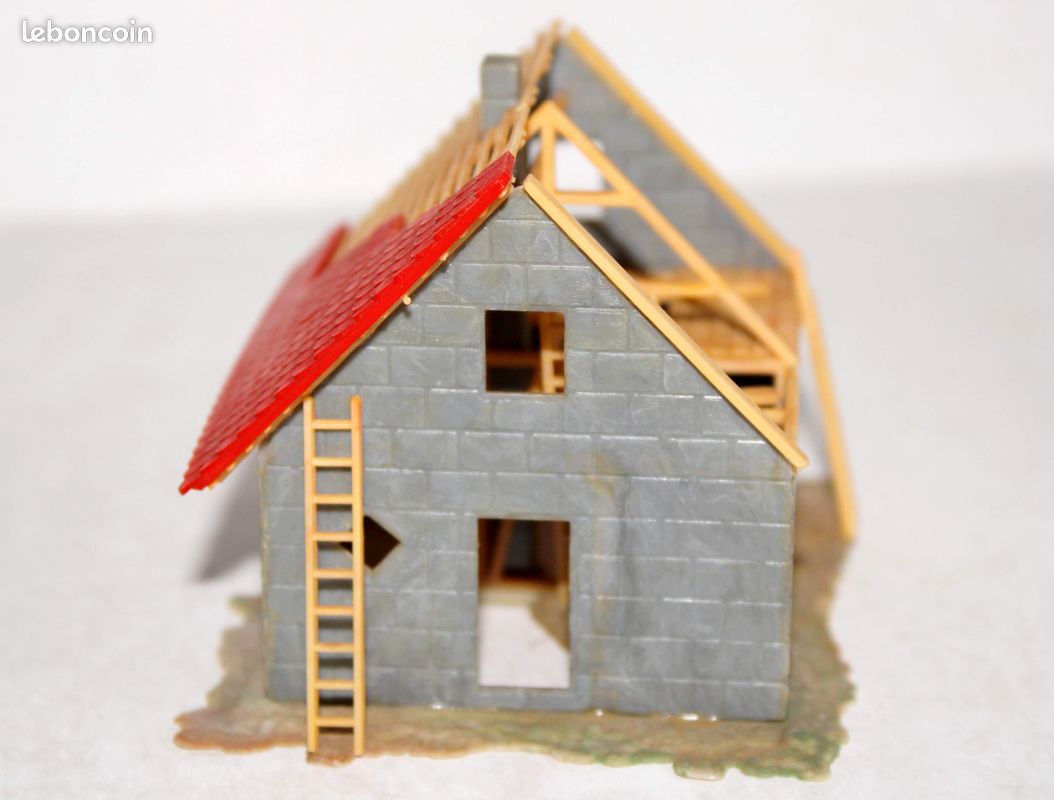 281 FALLER HO MAQUETTE MONTEE MAISON DU SUD OUEST