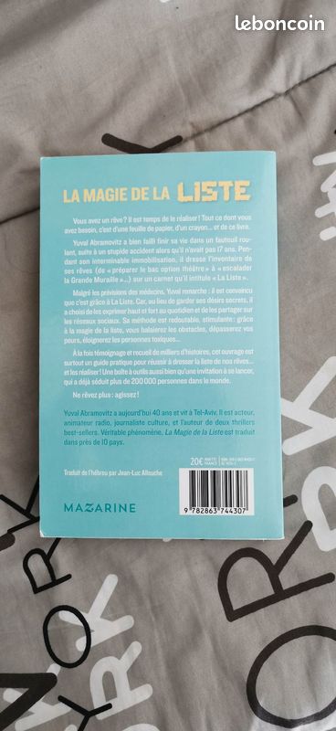 "La Magie de la Liste - Vivez vos rêves " de Yuval Abramovitz (image 2)