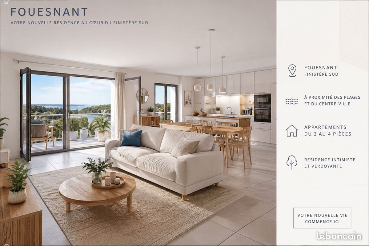 Immeuble 3 pièces 66 m² · à Fouesnant · 66 m² · 262 000 €