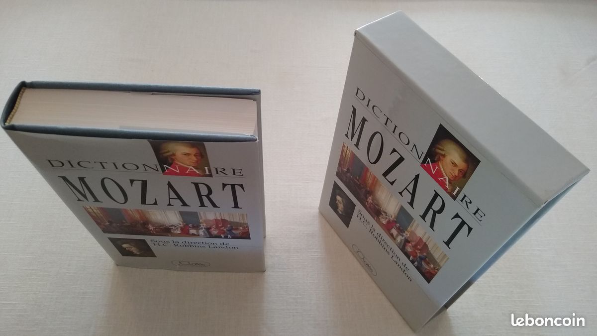 Livre "Dictionnaire Mozart" - Sous la direction de Howard Chandler Robbins Landon - Traduit par Dennis Collins - JC Lattès - 1990 (image 14)