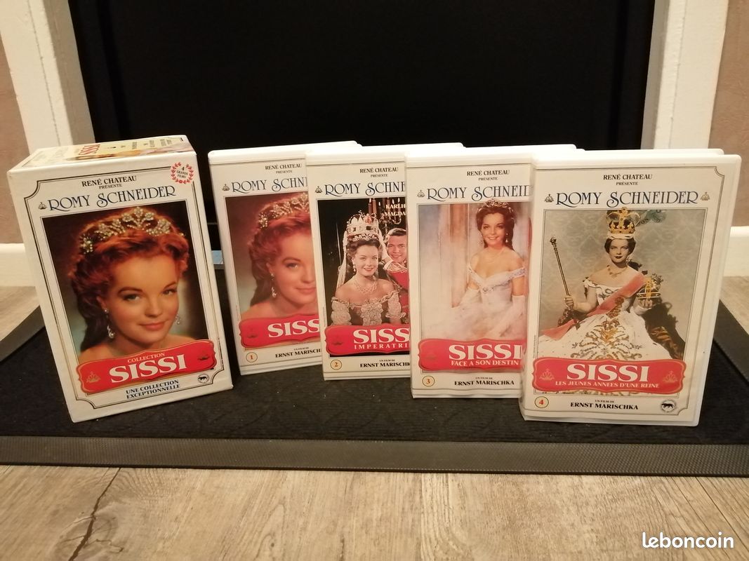 Coffret 4 cassettes vidéo Sissi (image 3)