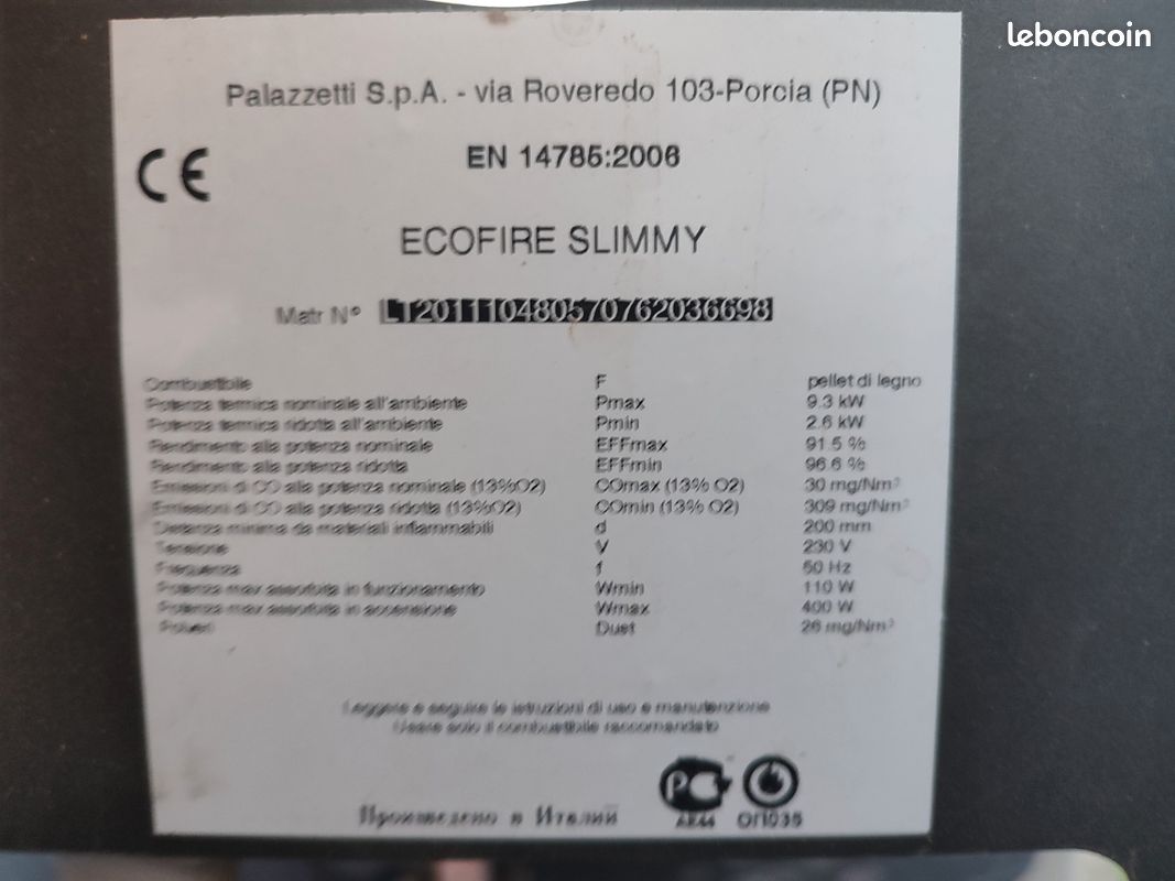 Poêle à granulés (image 3)