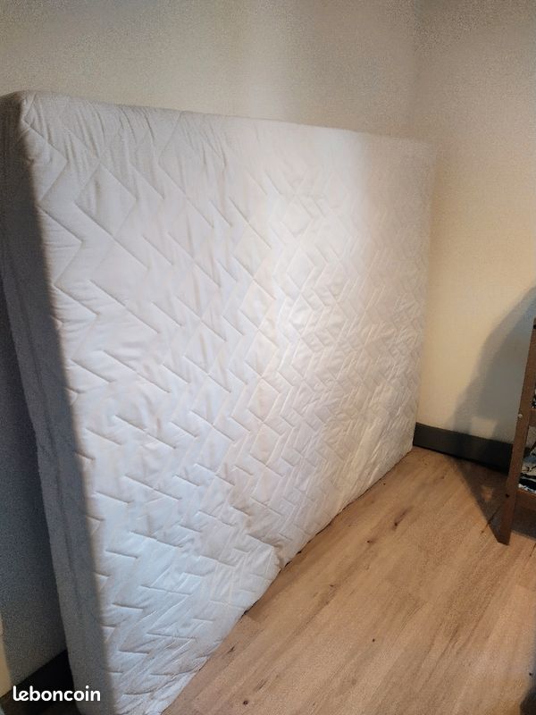 Matelas à ressorts ensachés 160 x 200 cm PARFAIT ÉTAT (image 3)
