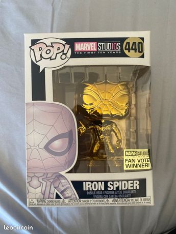 Fan Vote Winner Funko Pop Iron Spider Original Pop Marvel 440 Iron