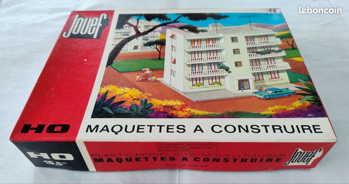 LIMA JOUEF MAQUETTE à monter CHATEAU D'EAU BETON L600865 NEUF EUR 40,00