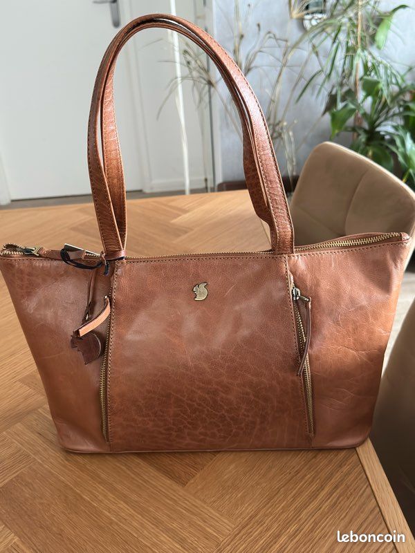 Sac Fourre-tout Tex Tan Vert Et Marron, équitation Et Toilettage, Neuf M-505