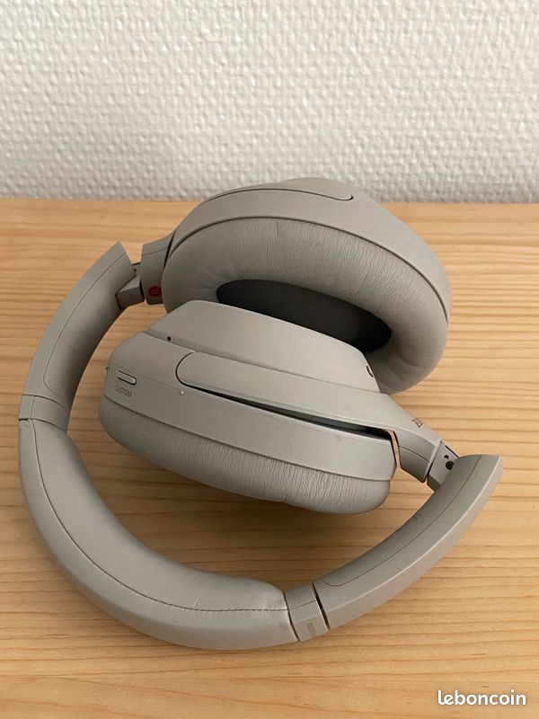 Casque Sony WH1000XM4 - Beige (image 6)