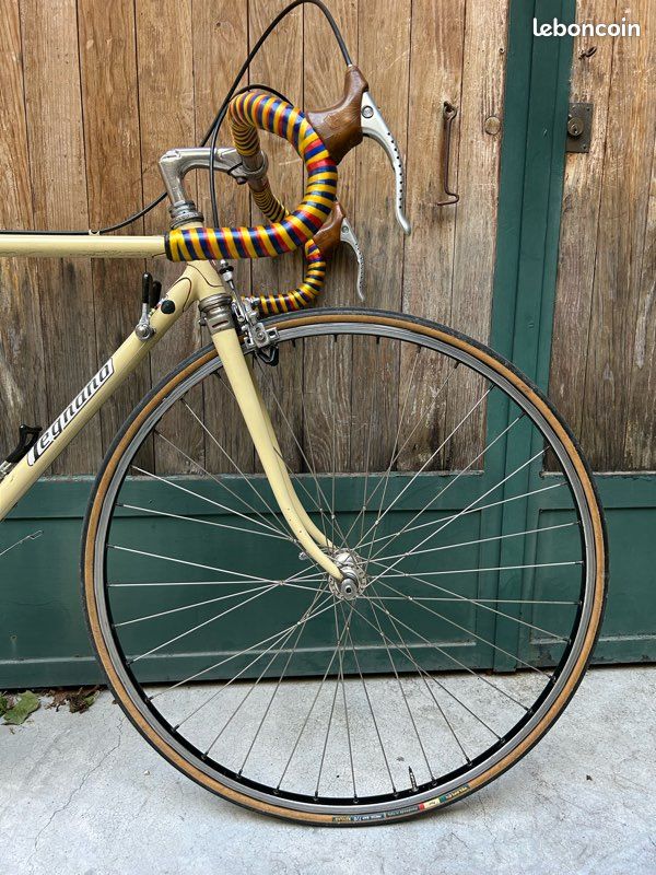 Vélo De Route Vintage Legnano Competizione - 700C - Acier Vert - Taille 60,5 Cm