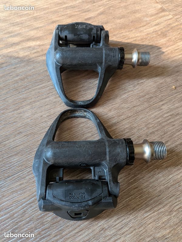 Paire de pédales route Shimano 105 PD-R7000 carbone SPD-SL – Très bon état - Cales et visserie offertes (image 3)