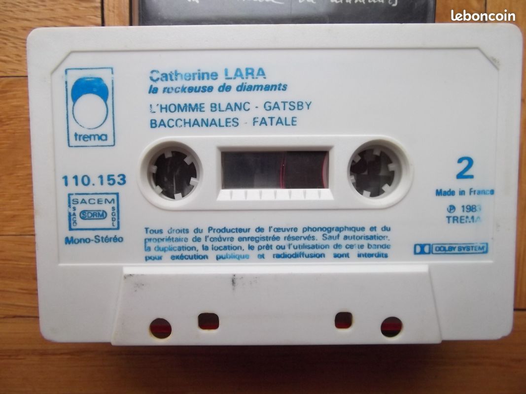 Catherine Lara – La Rockeuse De Diamants "Album K7" (image 6)
