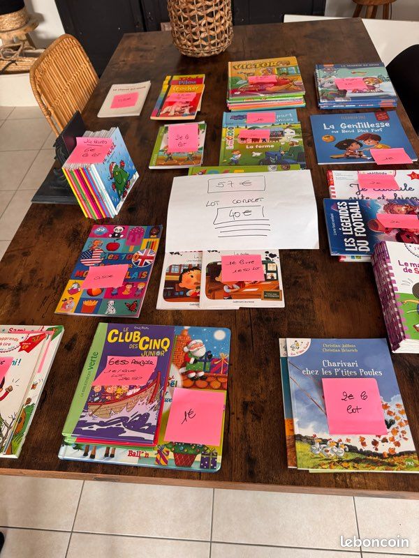 Lot livres enfant 6 à 9 ans (image 1)