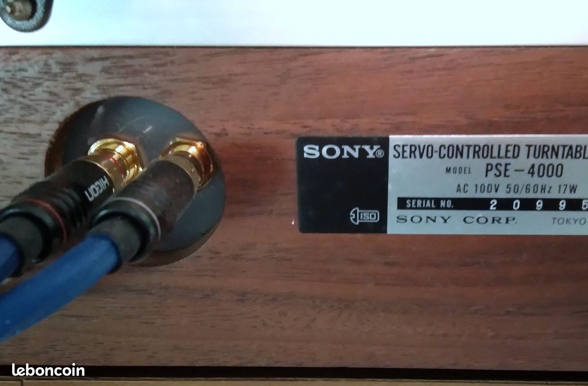 Platine vinyle SONY PSE-4000 - Entièrement révisée (image 5)