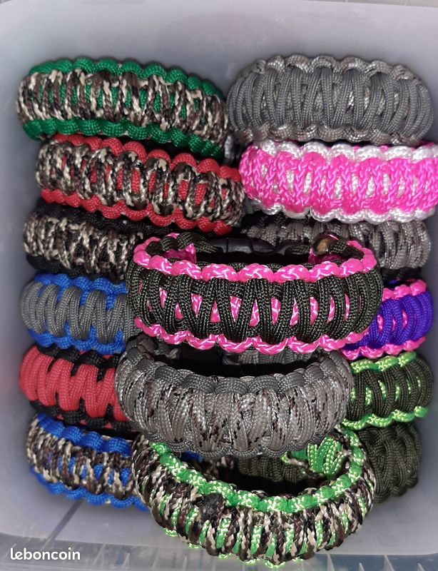 Bracelet survie paracorde (image 2)