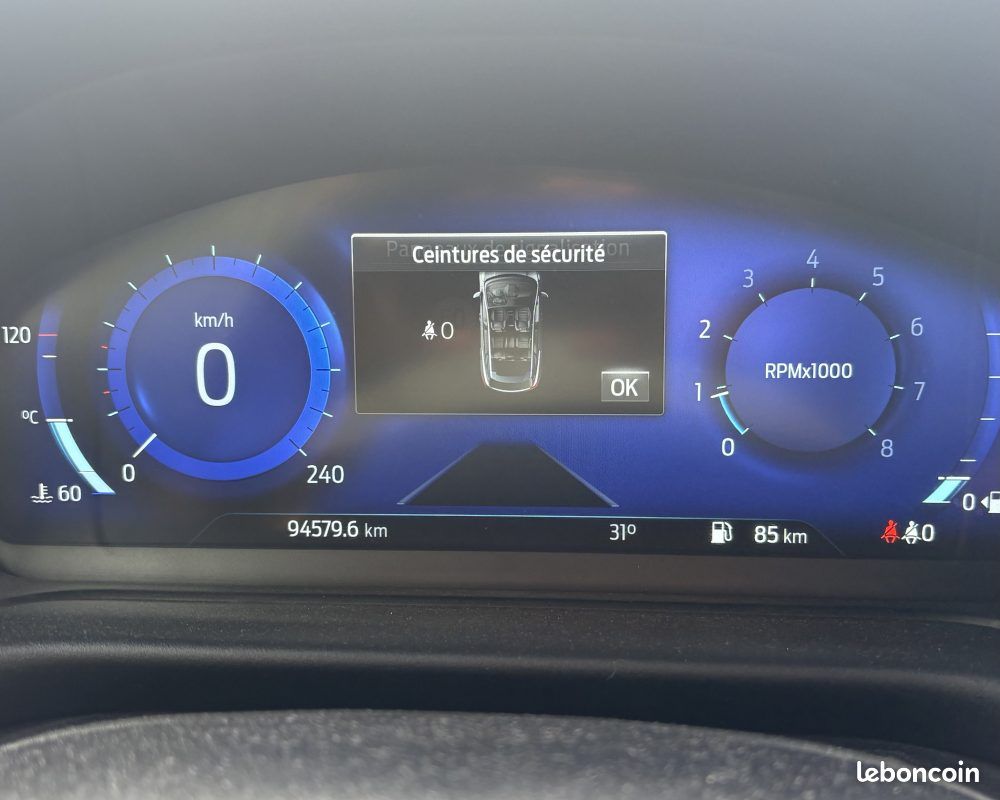 Ford Puma 2 1.0 EcoBoost 125 ch MHEV ST Line - CARPLAY - Entretien complet - GARANTIE 6 MOIS (image 10)