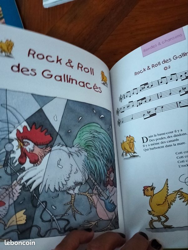 Livre Chansons, rondes et comptines de mon enfance (image 9)