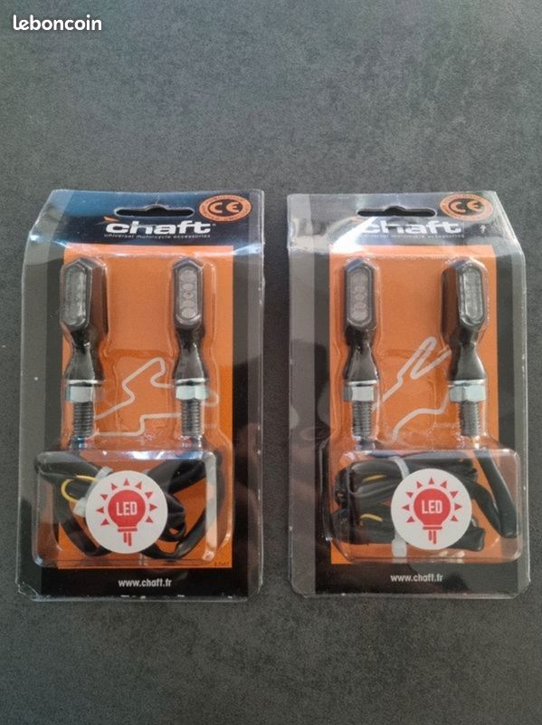 Clignotants moto Chaft neufs (image 1)