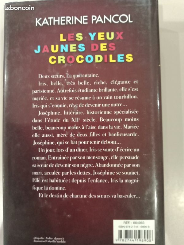 Les yeux jaunes des crocodiles de Katherine Pancol (image 2)