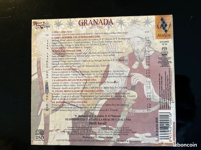 CD coffret Jordi Savall SACD (image 3)