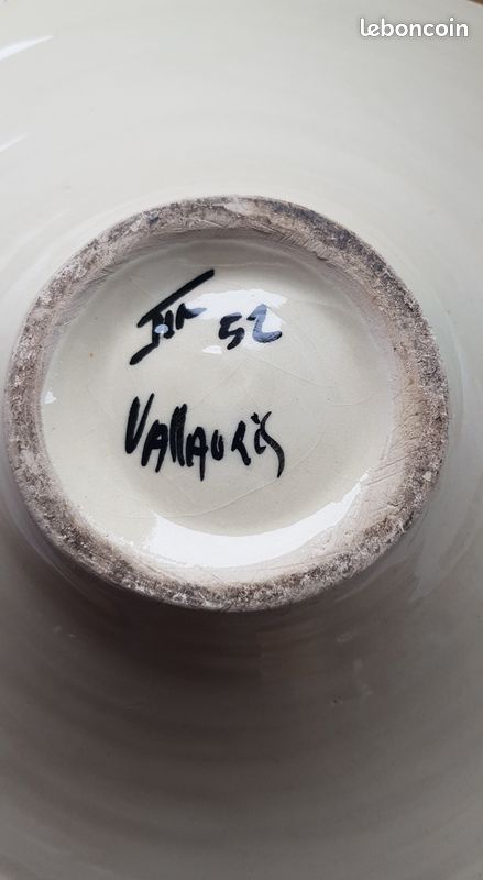 Plat vallauris 36 cm diamètre (image 2)