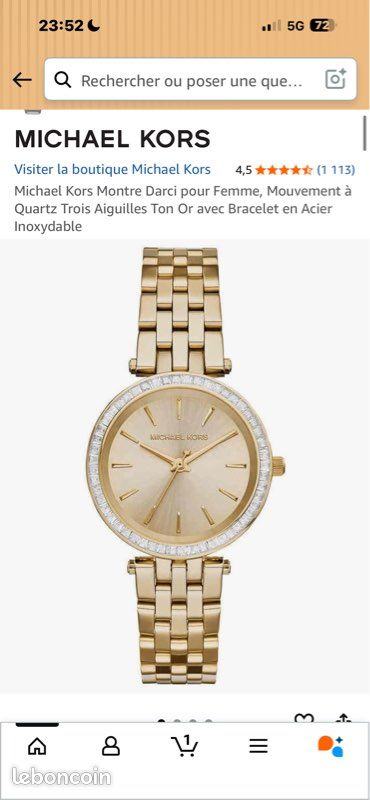 Montre en or (image 6)