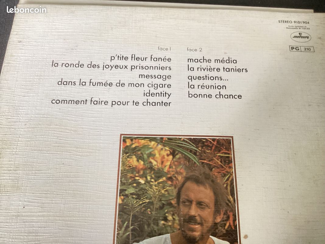 Album 33T Graeme Allwright. Questions (image 2)