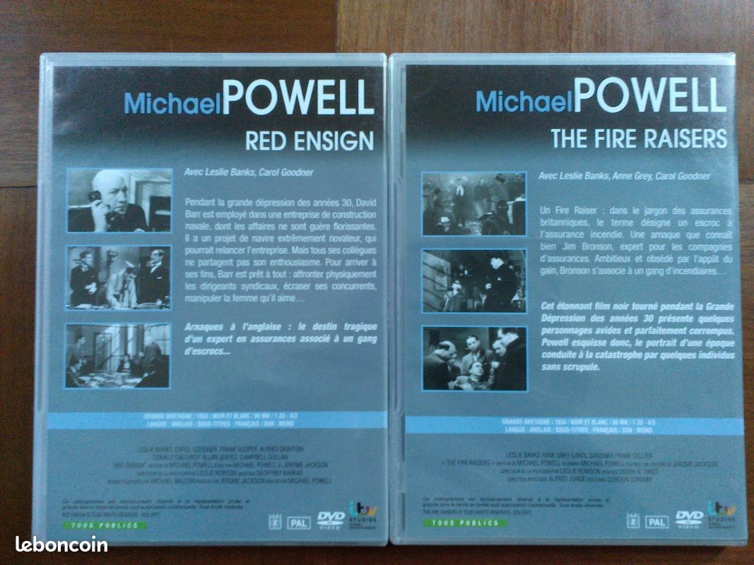 RED ENSIGN + THE FIRE RAISERS 2 dvd de MICHAEL POWELL (image 2)