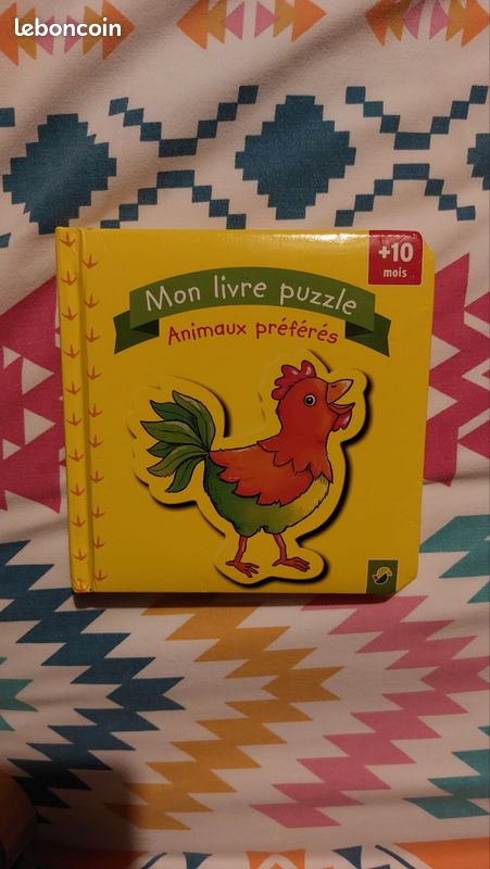 Mon livre puzzle - Animaux préférés (image 1)